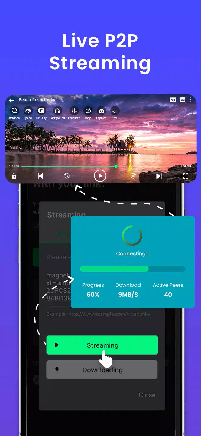 SPlayer - Fast Video Player スクリーンショット 3