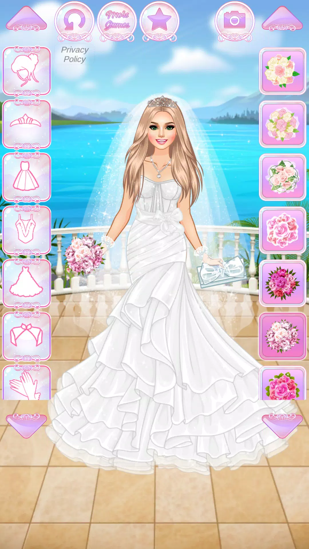 Model Wedding - Girls Games Captura de tela 1