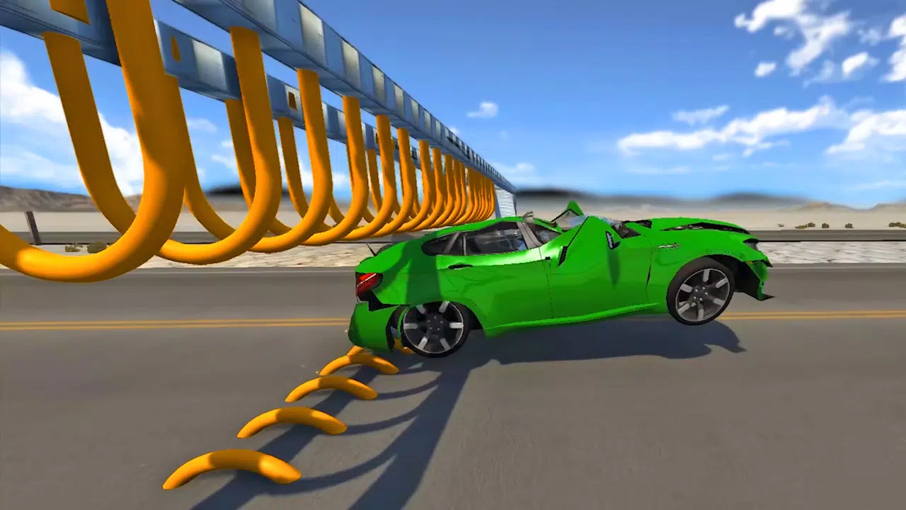 Beam Drive Road Crash 3D Games Скриншот 3