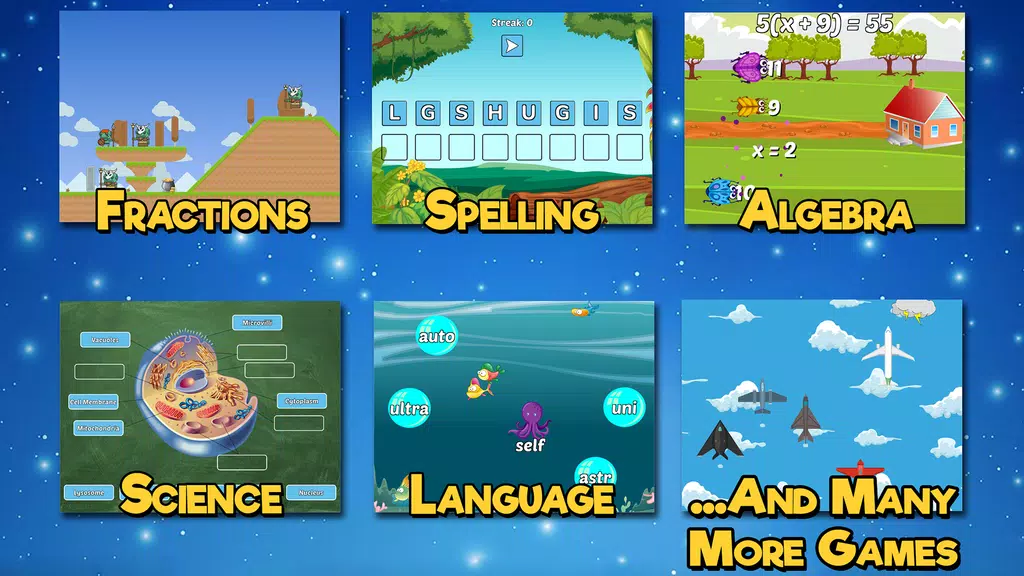 Fifth Grade Learning Games Ảnh chụp màn hình 0