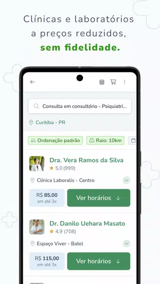 Medprev: Agende Médico e Exame Screenshot 1