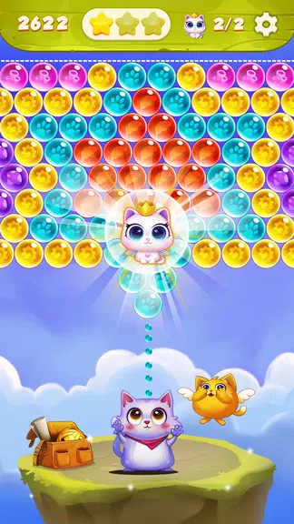 Bubble Cat Shooter 스크린샷 0