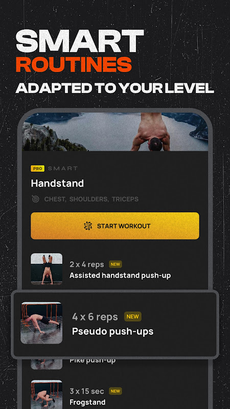 Calisteniapp Workout Capture d'écran 0