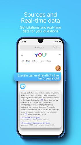 You.com — Personalized AI Chat Ảnh chụp màn hình 1