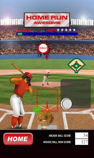 Baseball Homerun Fun Captura de pantalla 1