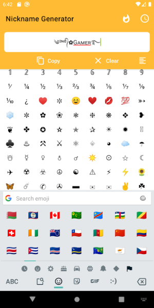 Fancy Text Symbols Capture d'écran 1