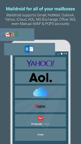 MailDroid -  Email App Скриншот 2