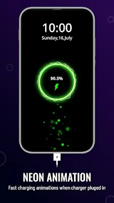 Battery Charging Animation Captura de tela 0