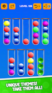 Color Ball Sort Puzzle Game 3D Schermafbeelding 3