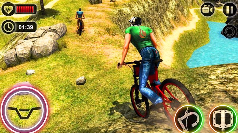 BMX Cycle Rider-Mountain Bike Captura de pantalla 3