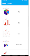 Schermata Chart Maker: Graphs and charts 0