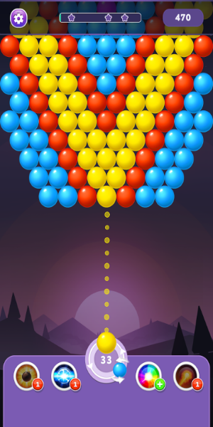 Bubble Shooter Rainbow স্ক্রিনশট 1