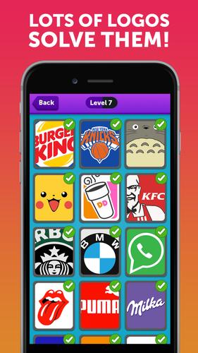 Color Mania Quiz guess logos स्क्रीनशॉट 1