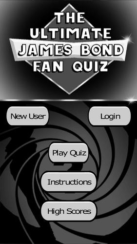 James Bond: Ultimate Fan Quiz ภาพหน้าจอ 0