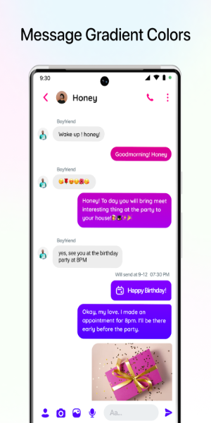 Messenger: Text Messages, SMS Captura de pantalla 1