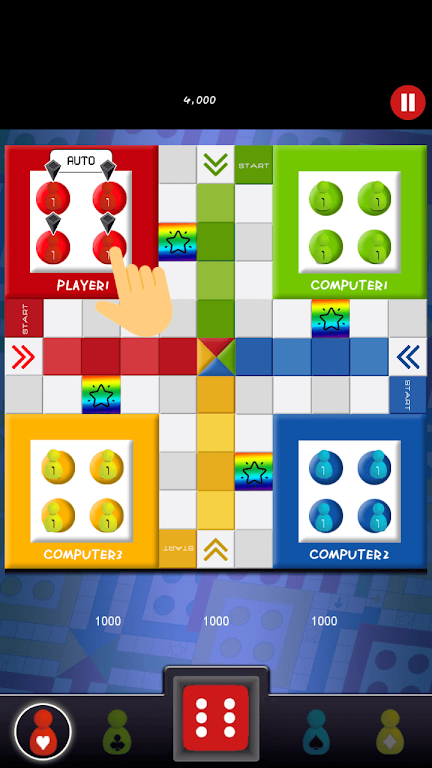 Ludo - Real Ludo Game of 2018 Schermafbeelding 2