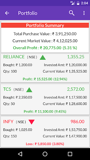 NSE BSE Indian Stock Quotes - Live Market Prices应用截图第1张