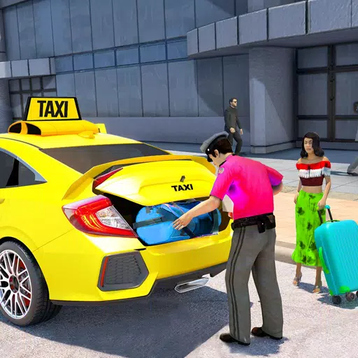 City Taxi Games-Taxi Car Games