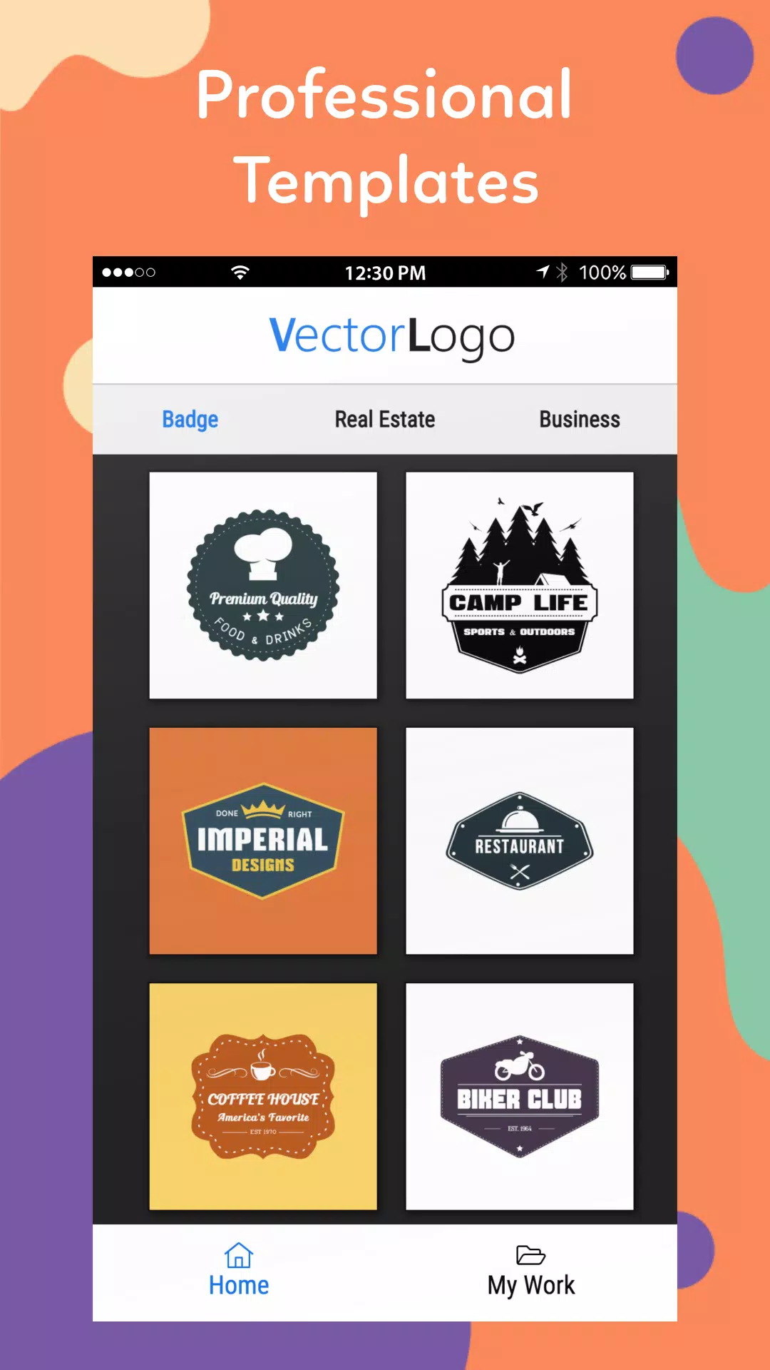 Vector Logo Maker ภาพหน้าจอ 0