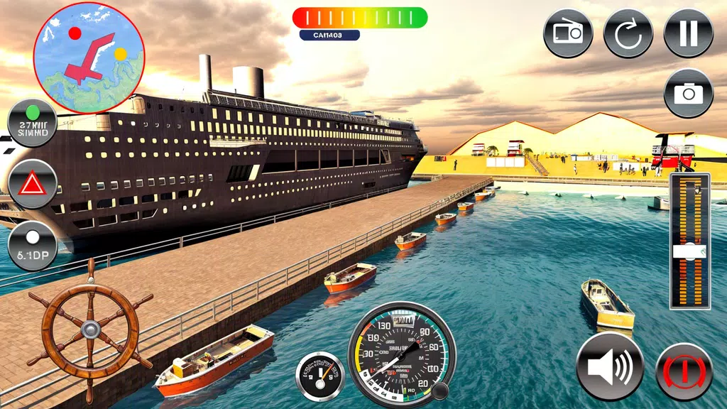 Transport Cruise Ship Games Ekran Görüntüsü 1