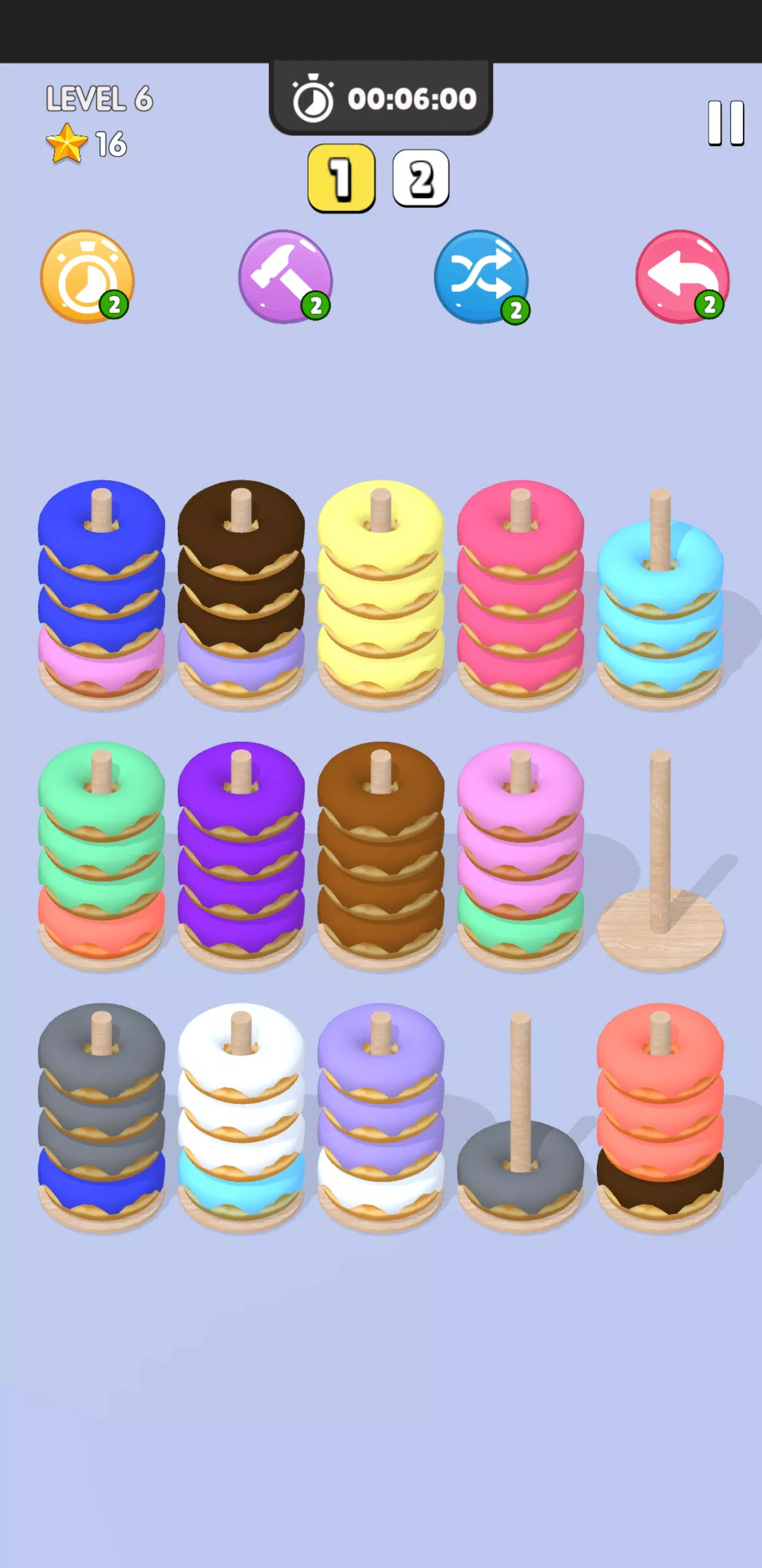 Donut Sort Schermafbeelding 2