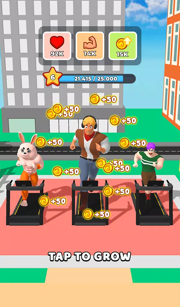 Gym Idle Clicker: Fitness Hero Ảnh chụp màn hình 3