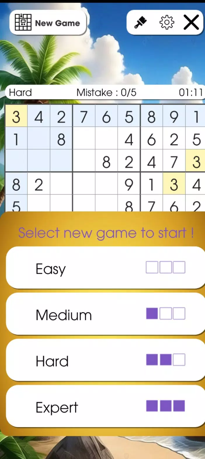 Schermata Sudoku Classic 3