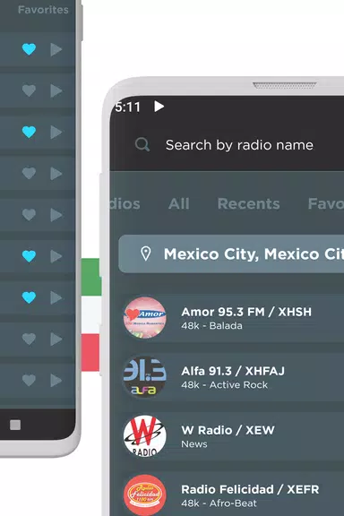 Radio Mexico FM online Capture d'écran 2