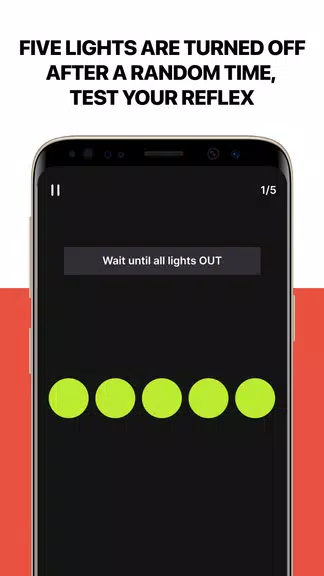 LightsOut Reaction Time/Reflex ภาพหน้าจอ 1