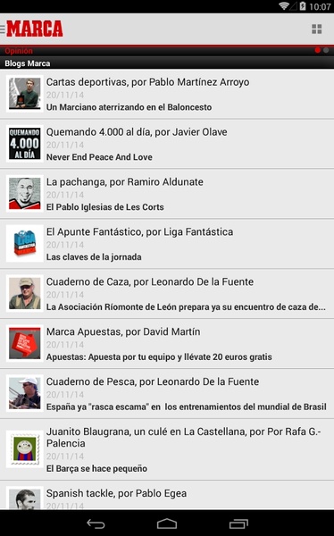 Marca.com Screenshot 2