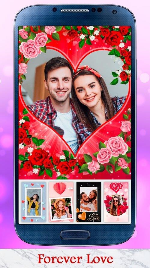 True Love Photo Frames App Ảnh chụp màn hình 0