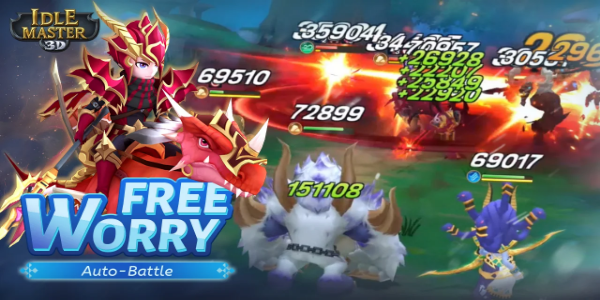 Idle Master-3D AFK Arena ဖန်သားပြင်ဓာတ်ပုံ 2