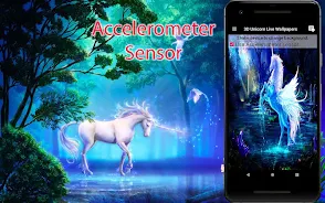 Unicorn Live Wallpapers Скриншот 1