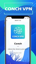 Conch VPN-Privacy & Security ภาพหน้าจอ 0