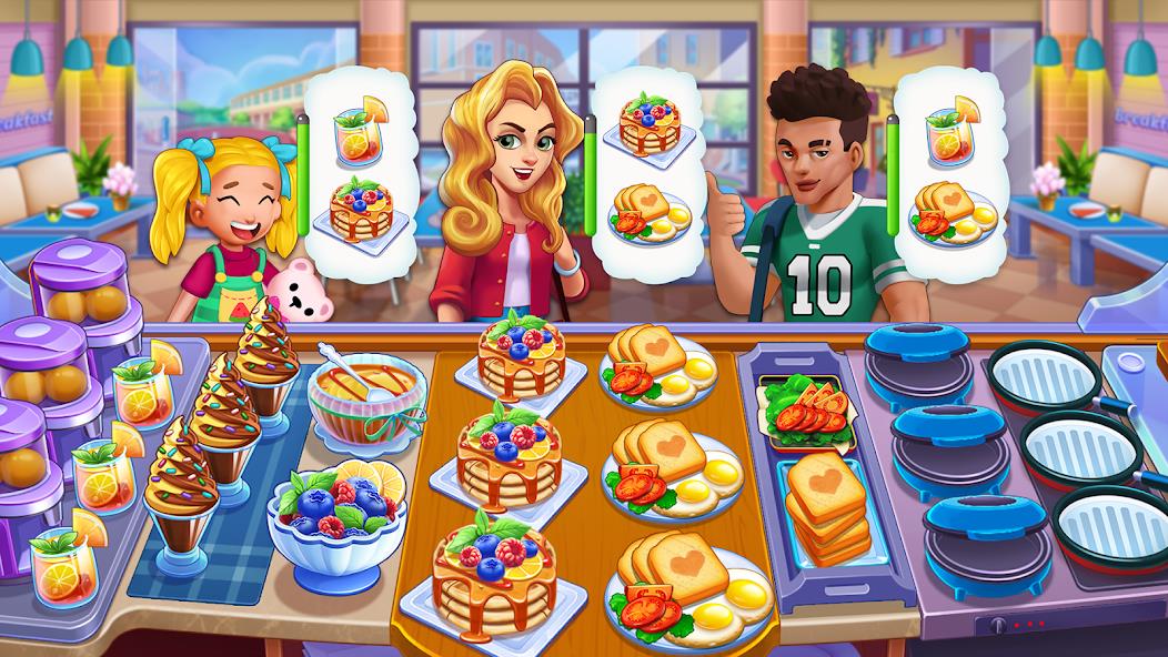 Food Voyage: Fun Cooking Games Mod Ekran Görüntüsü 2