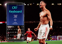 Cristiano CR7 MANU Keyboard應用截圖第0張