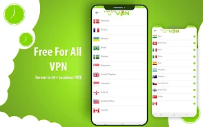 GreenVPN - SuperVPN Master Ảnh chụp màn hình 1