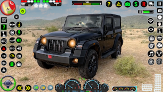 Offroad Jeep Game Jeep Driving Tangkapan skrin 0