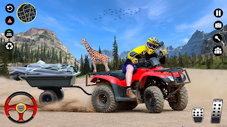 Offroad Quad Bike Games ATV 3D スクリーンショット 2