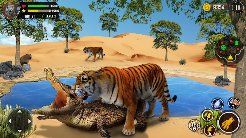 Schermata Tiger Simulator 3D Animal Game 1