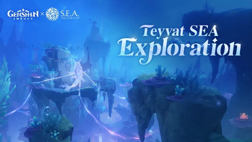 Genshin Impact Flops into S.E.A Aquarium for Aquatic Adventure