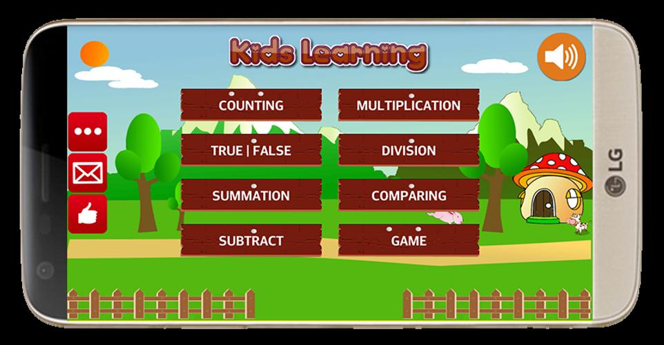 1 2 3 Grade Math Learning Game Capture d'écran 0