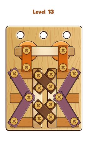 Nuts & Bolts Wood Screw Puzzle應用截圖第2張