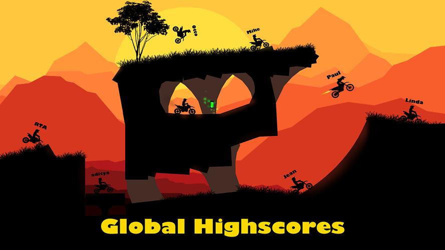 Sunset Bike Racer - Motocross স্ক্রিনশট 1