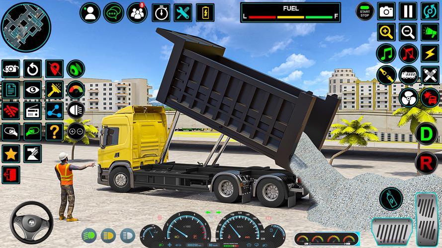 Car Transport Truck Driver 3D ဖန်သားပြင်ဓာတ်ပုံ 1