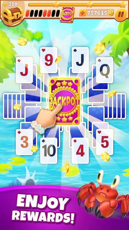 Solitaire Tarot: Fun Card Patience & Travelling スクリーンショット 2