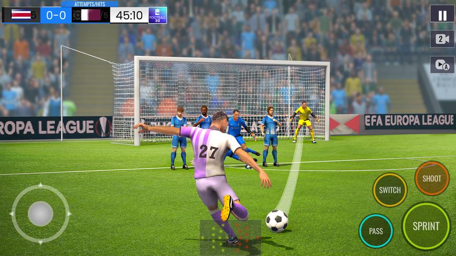 Schermata Football 3D Star 1