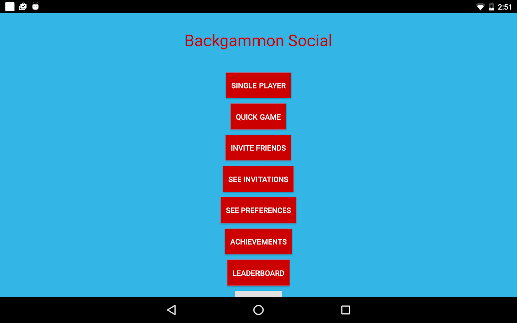 Backgammon Social Schermafbeelding 0