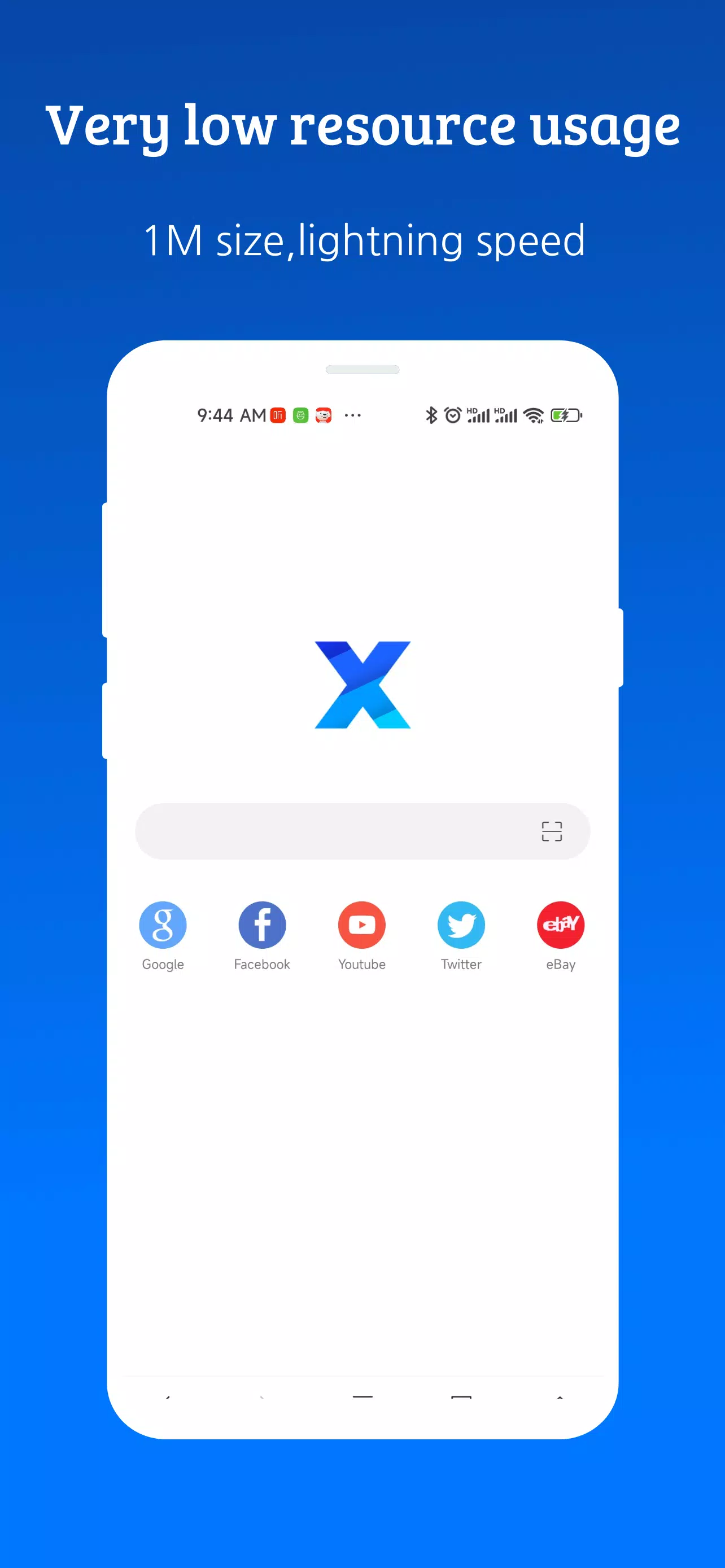 XBrowser স্ক্রিনশট 0