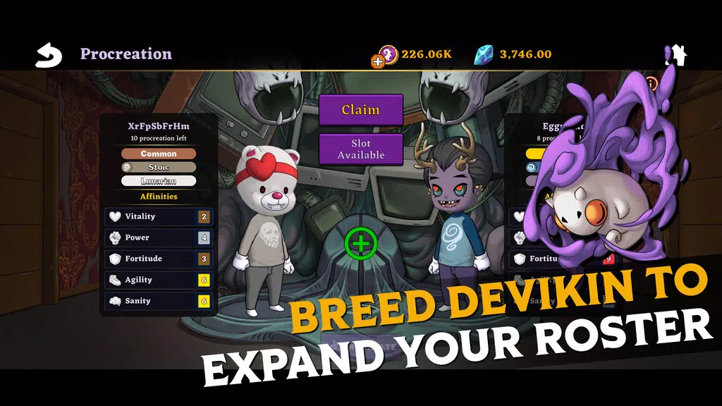 Devikins: RPG/ NFT/Crypto Game Zrzut ekranu 2